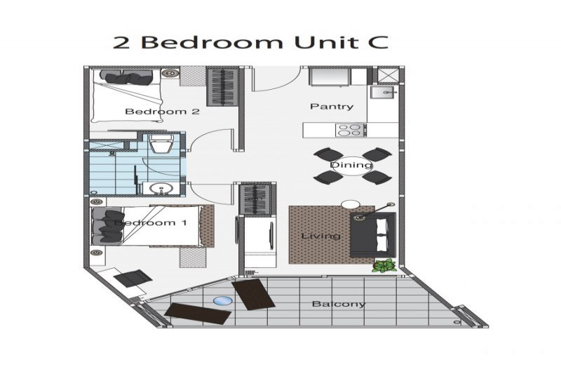 Апартаменты в Таиланде, в регионе Маэ-Пим
