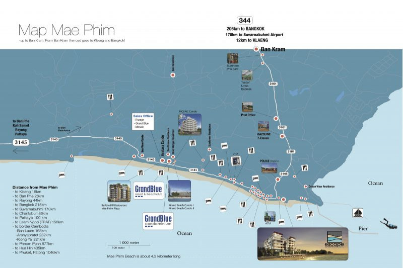 Апартаменты в Таиланде, в регионе Маэ-Пим