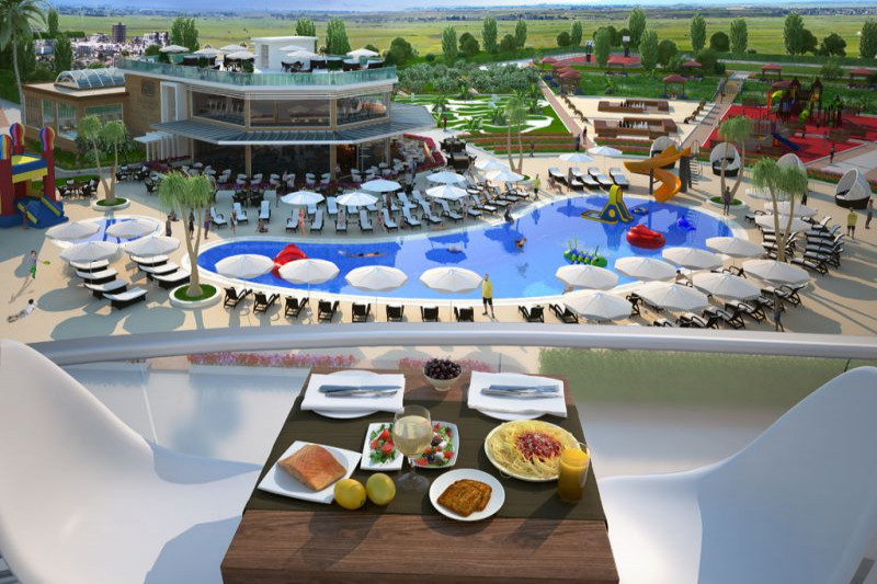 Апартаменты на Северном Кипре, на Лонг Бич