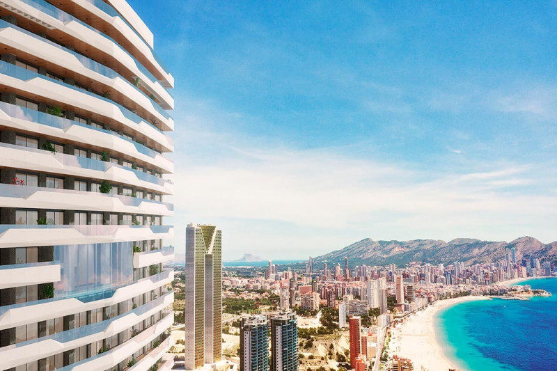 Penthouse in Spain, in Benidorm