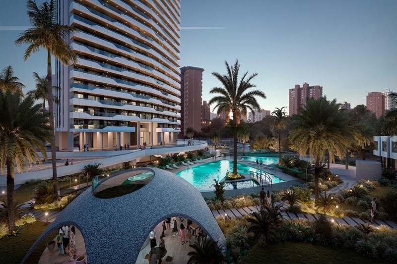 Penthouse in Spain, in Benidorm