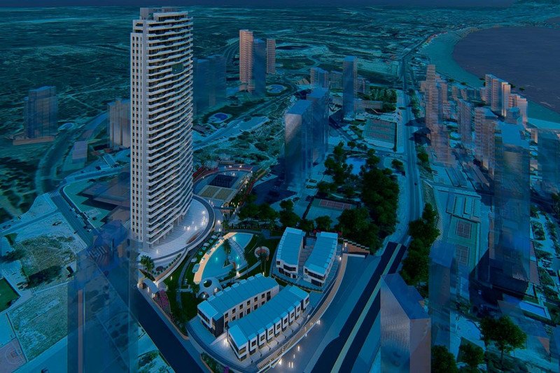 Penthouse in Spain, in Benidorm