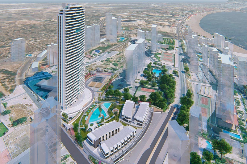 Penthouse in Spain, in Benidorm