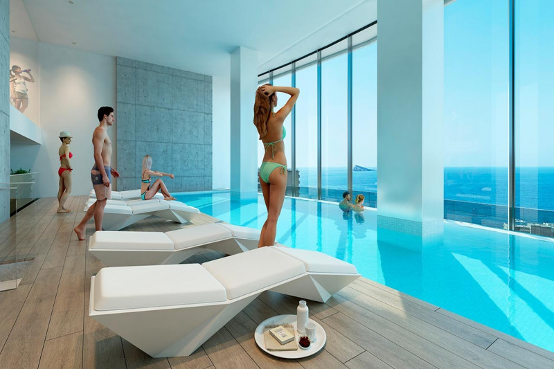 Penthouse in Spain, in Benidorm