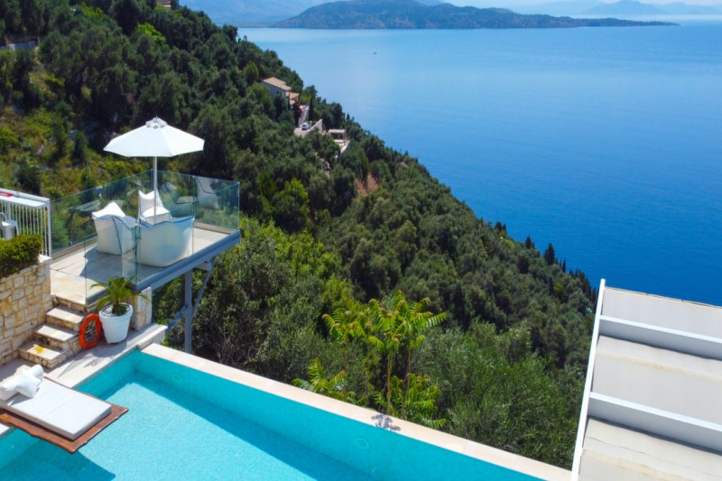 Villa in Greece, in Agni
