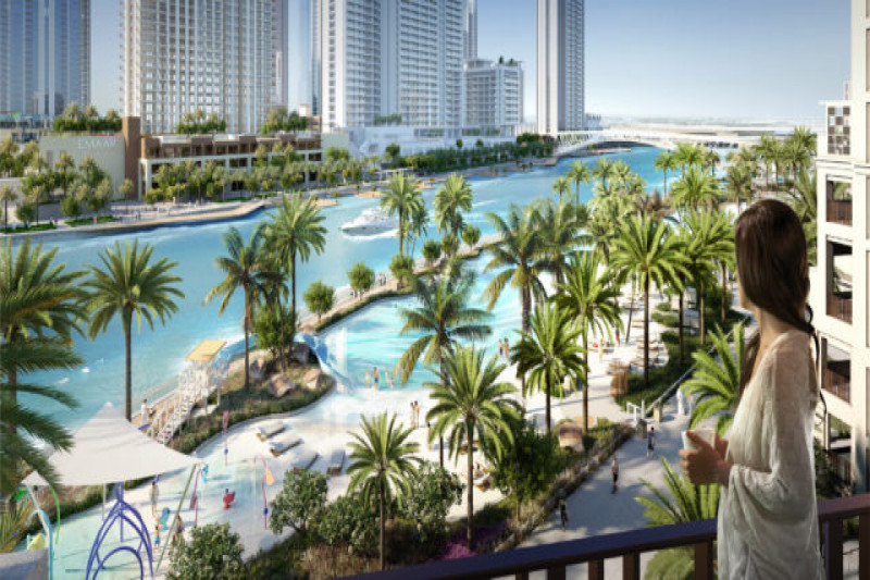 Апартаменты в ОАЭ, в Дубай-Крик Харбор