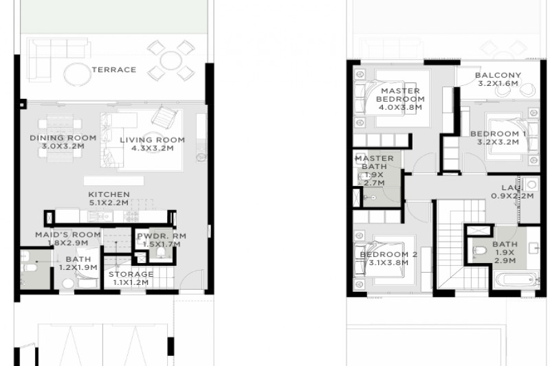 Вилла в ОАЭ, в Валли