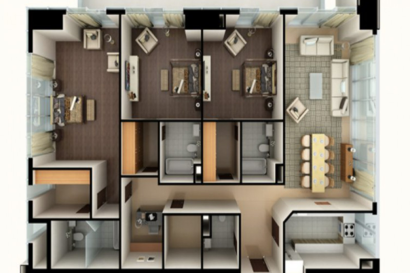 Апартаменты в ОАЭ, в Бизнес-Бей