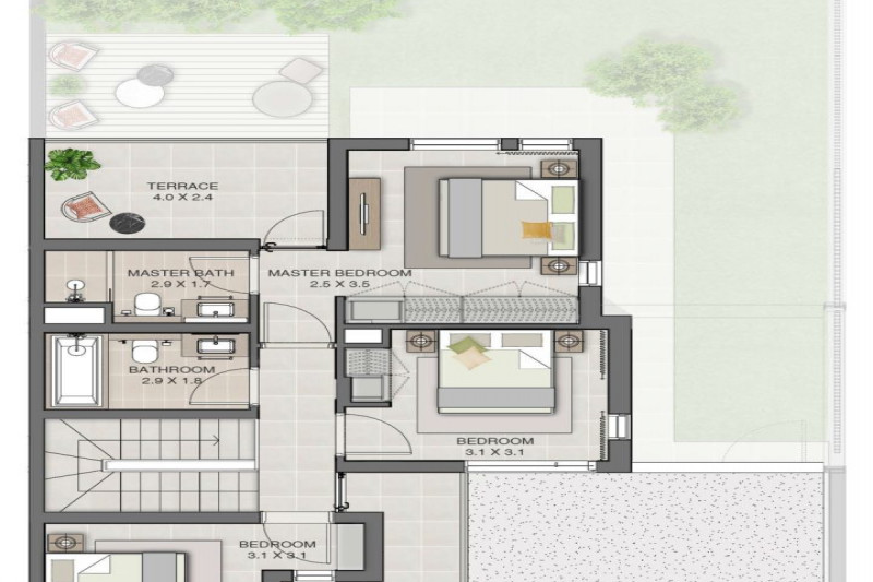 Вилла в ОАЭ, в Арабских Ранчо