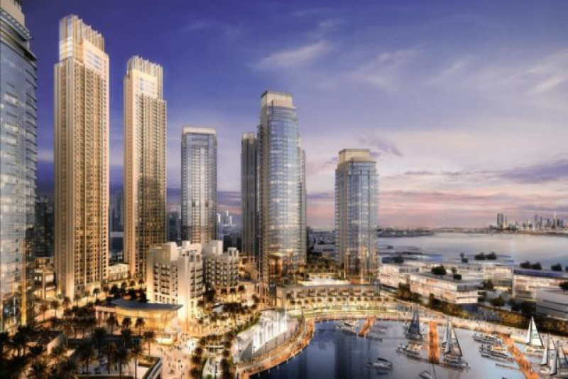 Apartment in United Arab Emirates, in Dubai Creek Harbour