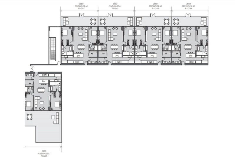 Пентхаус в ОАЭ, на Пальма Джумейра