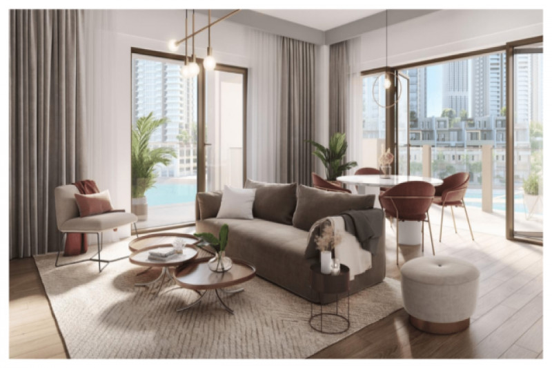 Apartment in United Arab Emirates, in Dubai Creek Harbour