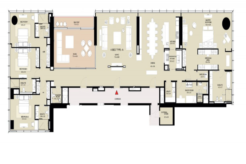 Apartment in United Arab Emirates, in Al Sufouh