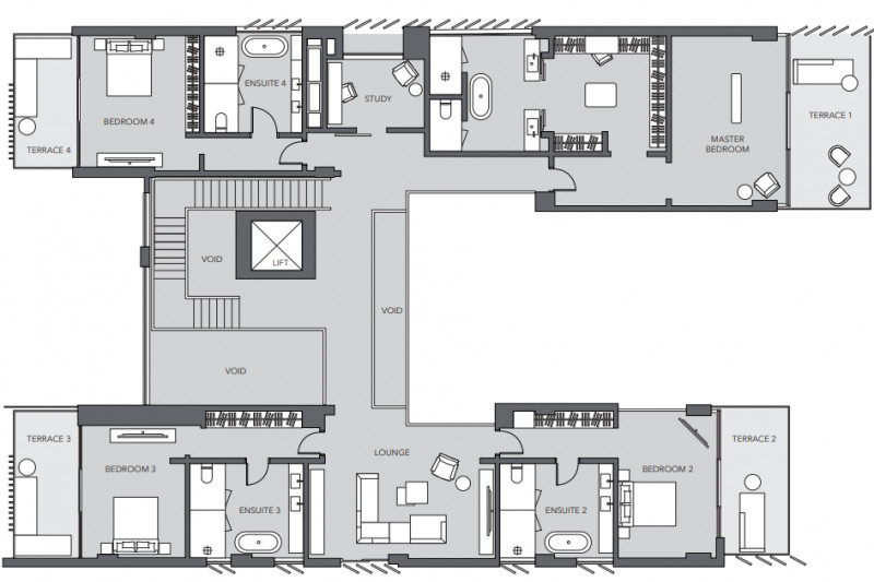 Вилла в ОАЭ, на Пальма Джумейра