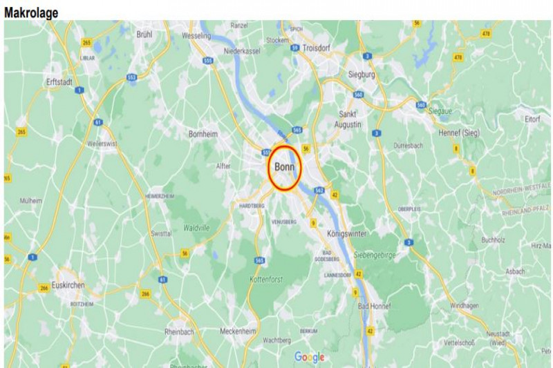 Коммерческая недвижимость в Германии, в Бонне