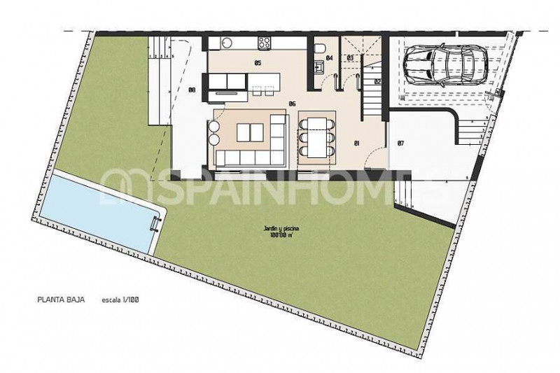 Таунхаус в Испании, в Велес-Малаге