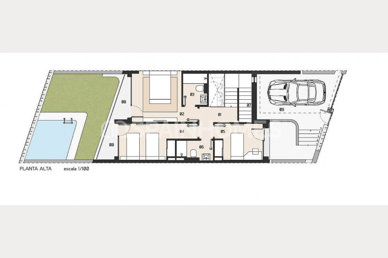 Таунхаус в Испании, в Велес-Малаге