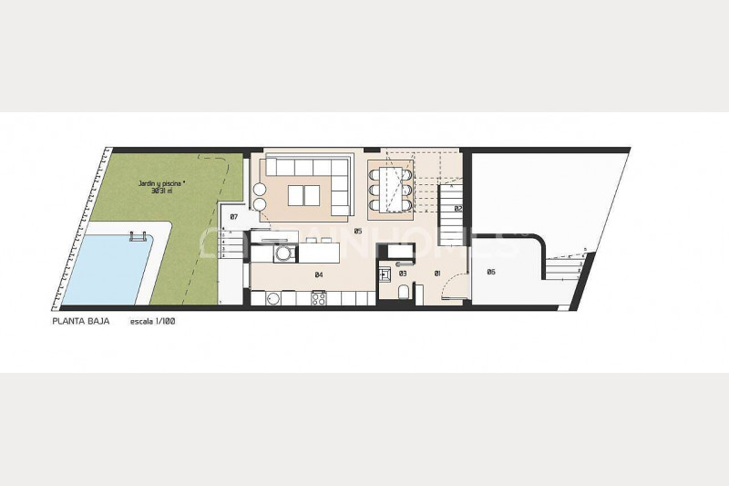 Таунхаус в Испании, в Велес-Малаге