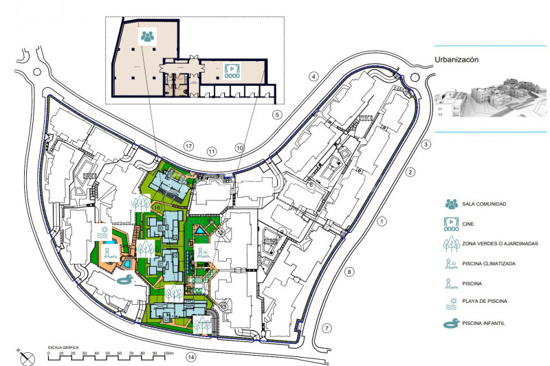 Апартаменты в Испании, в Эстепоне