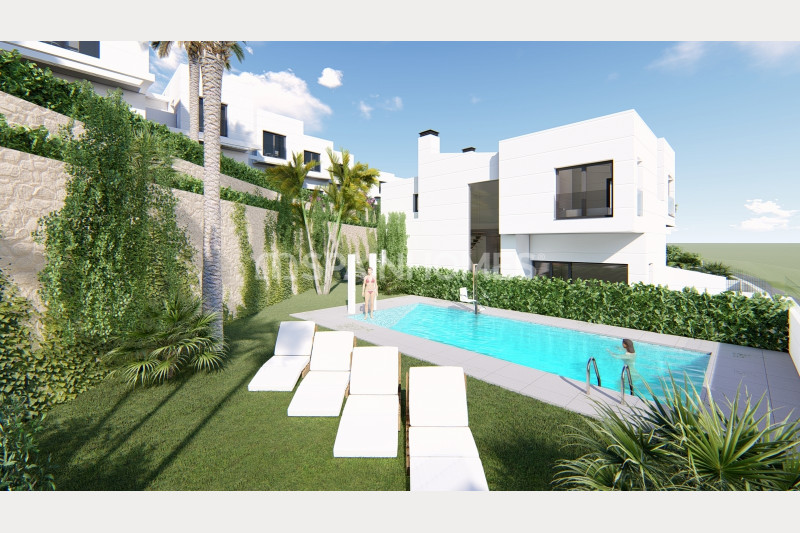 Таунхаус в Испании, в Бенаависе