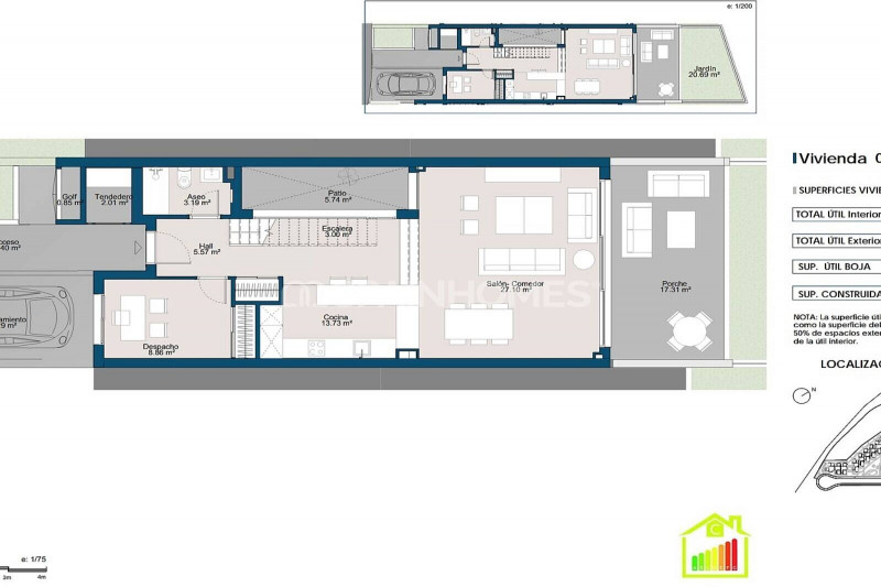 Таунхаус в Испании, в Бенаависе