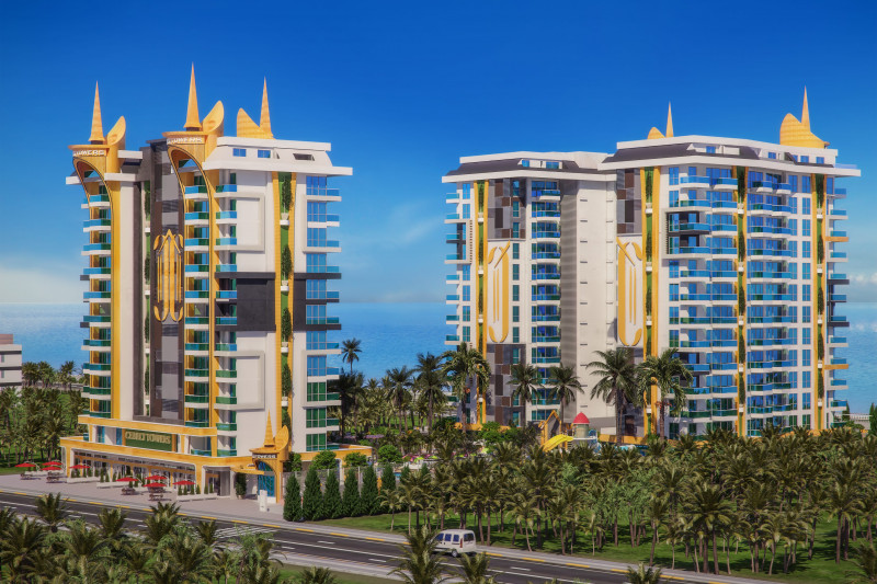 Пентхаус в Турции, в Махмутларе