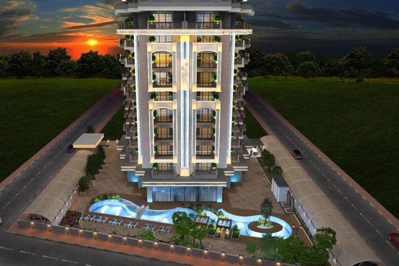 Penthouse in Turkey, in Oba