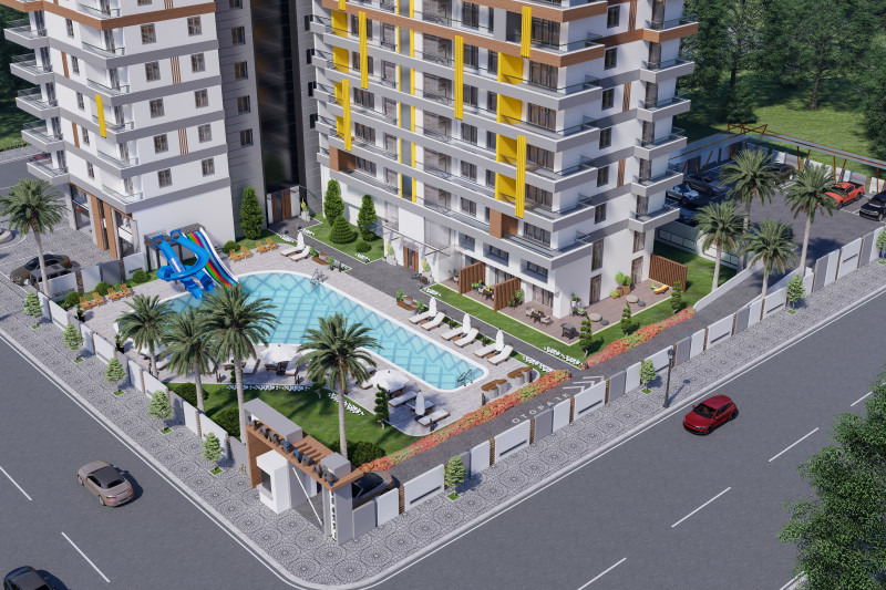 Пентхаус в Турции, в Махмутларе