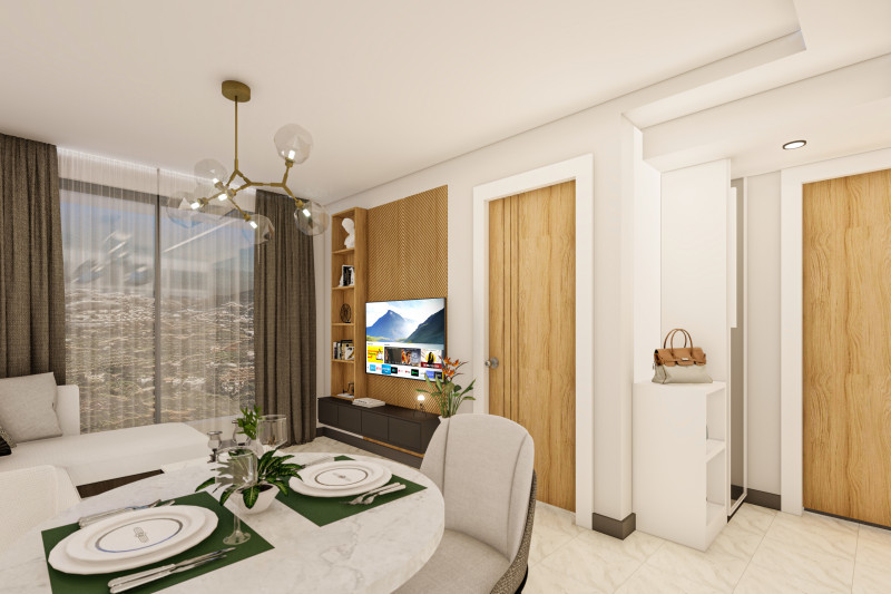 Таунхаус в Турции, в Аланье