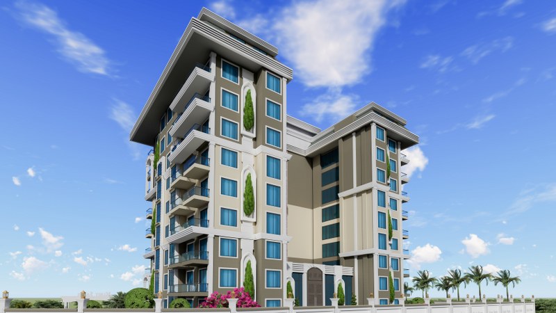 Апартаменты в Турции, в Авсалларе