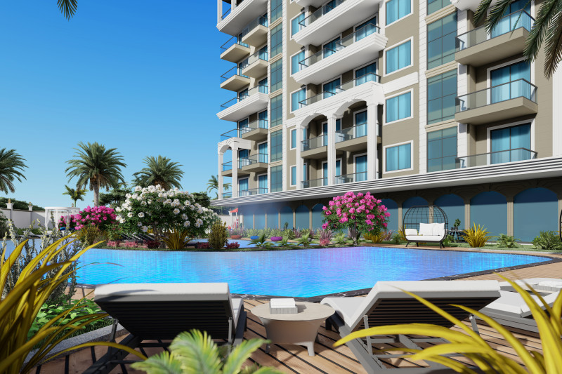 Апартаменты в Турции, в Авсалларе