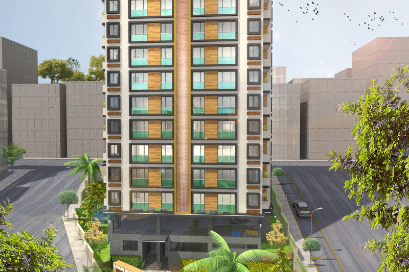 Апартаменты в Турции, в Кягытхане