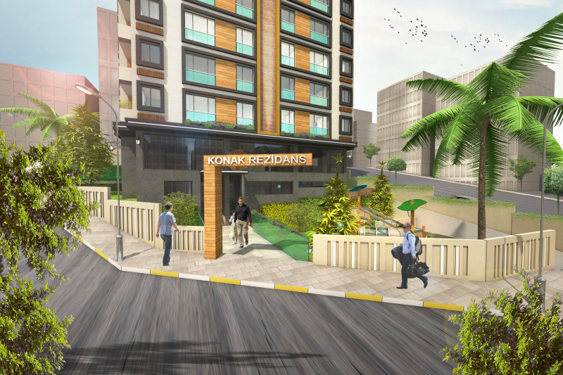 Апартаменты в Турции, в Кягытхане