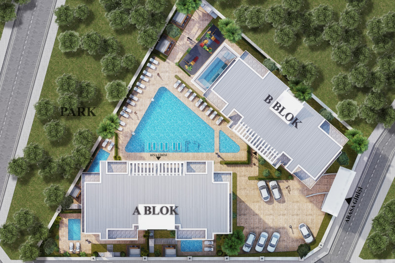 Apartment in Turkey, in Oba