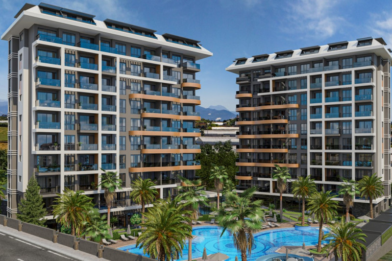 Апартаменты в Турции, в Авсалларе