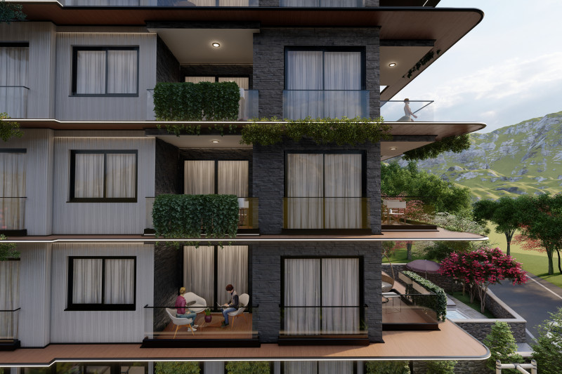 Apartment in Turkey, in Oba