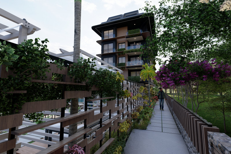 Apartment in Turkey, in Oba