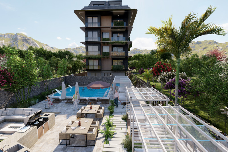 Apartment in Turkey, in Oba