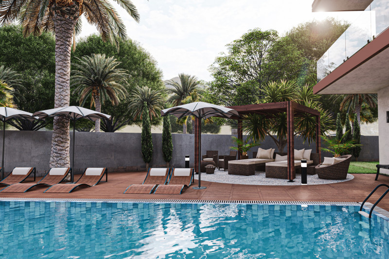 Апартаменты в Турции, в Оба