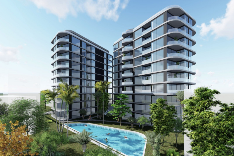 Пентхаус в Турции, на пляже Клеопатра