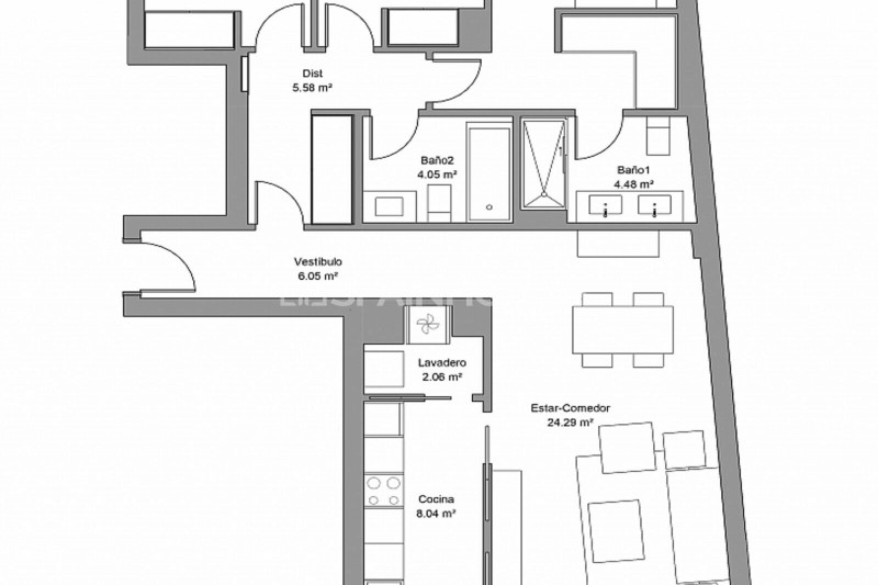 Пентхаус в Испании, в Торремолиносе
