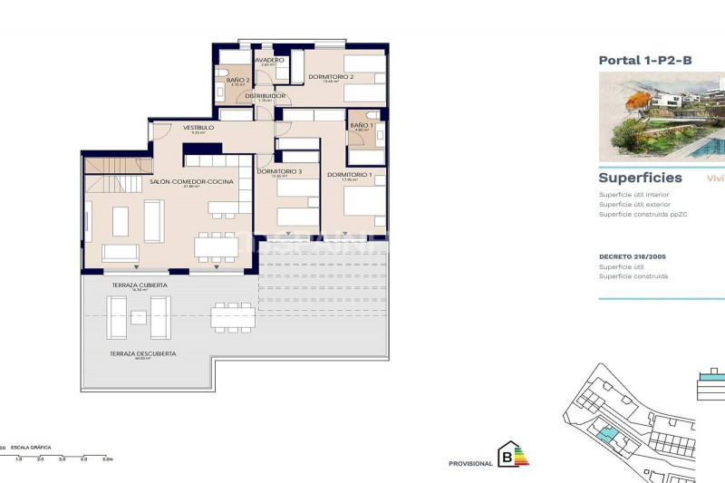 Пентхаус в Испании, в Эстепоне