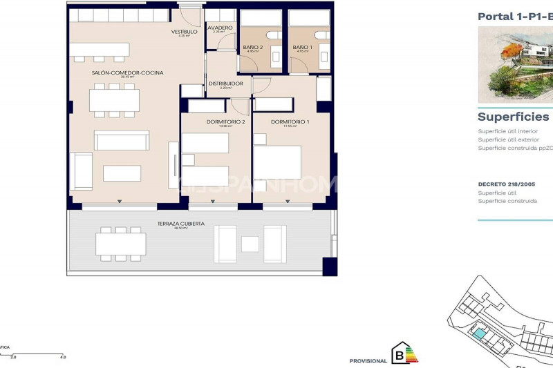 Пентхаус в Испании, в Эстепоне