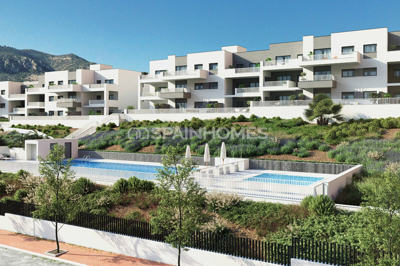 Апартаменты в Испании, в Бенальмадене