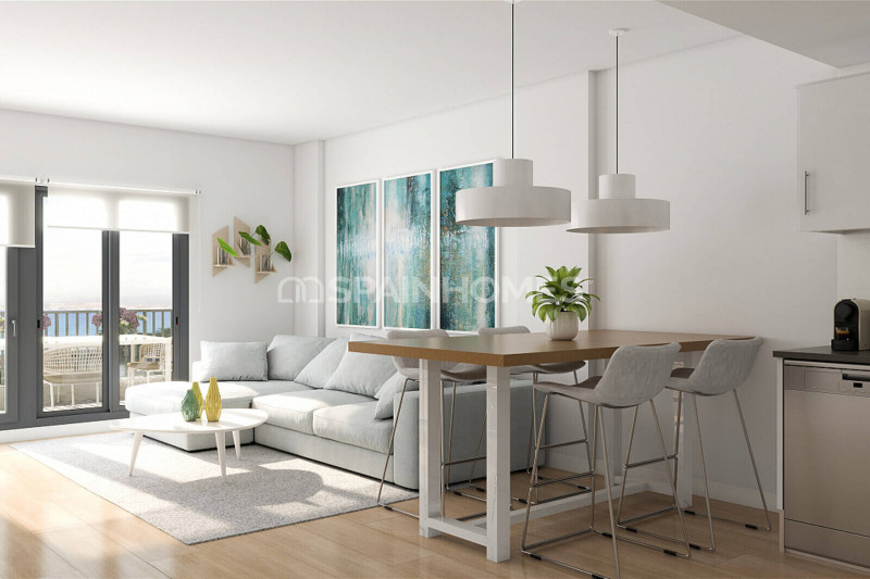 Апартаменты в Испании, в Бенальмадене