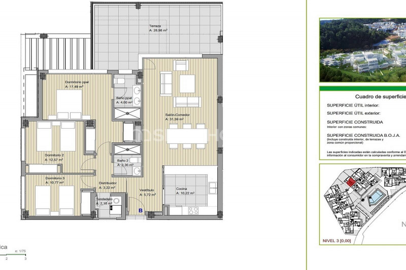 Апартаменты в Испании, в Бенаависе