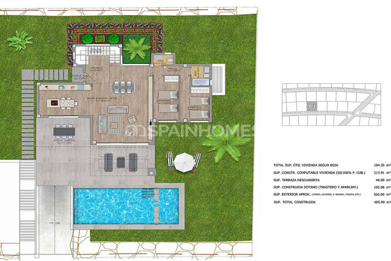 Вилла в Испании, в Малаге