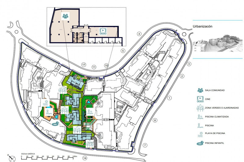 Пентхаус в Испании, в Эстепоне
