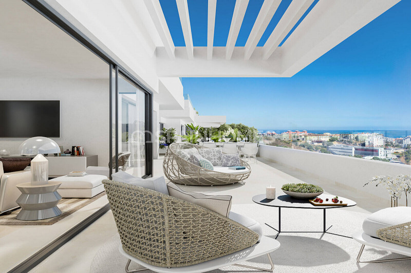 Пентхаус в Испании, в Эстепоне