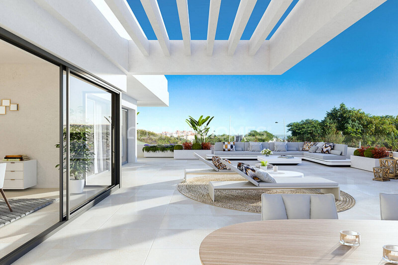 Пентхаус в Испании, в Эстепоне